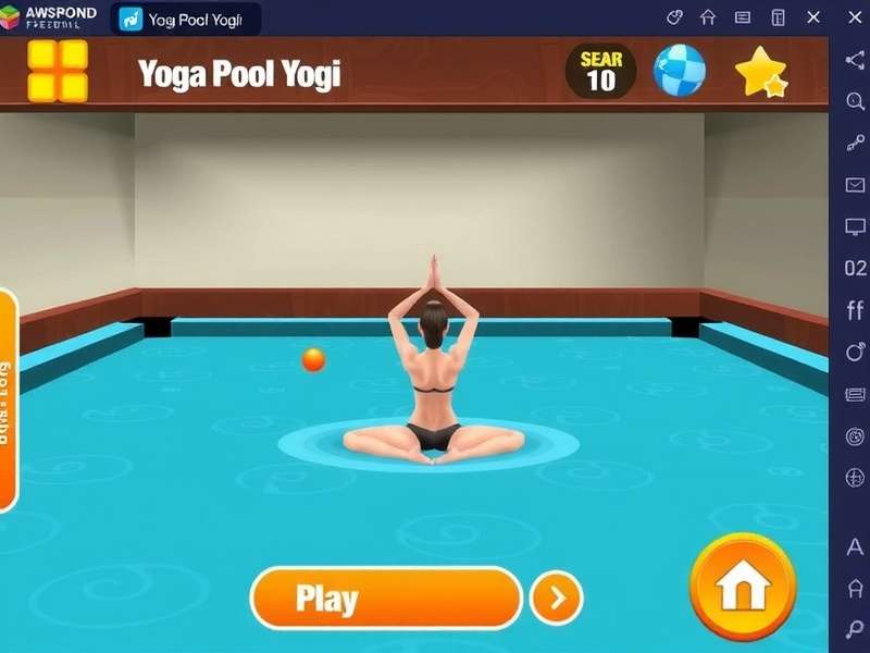 Yoga Pool Yogi Gameplay Mechanics